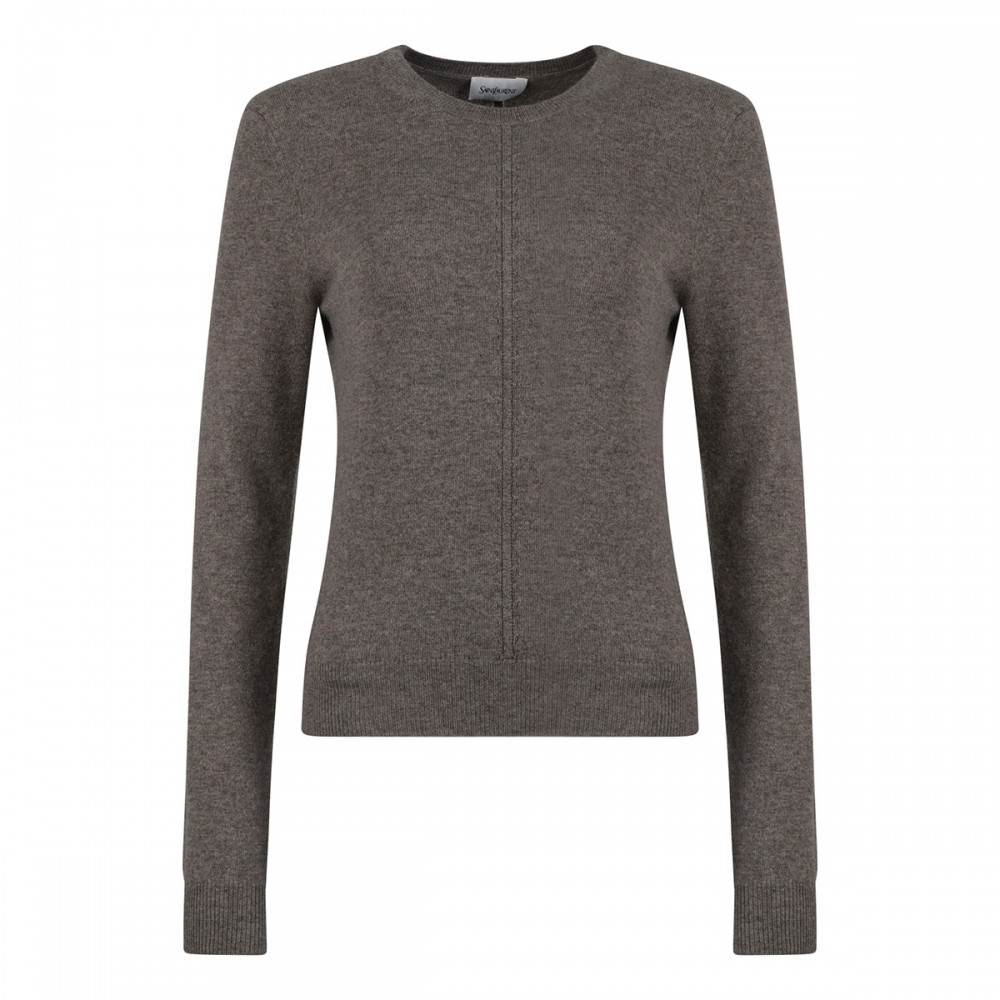 Taupe cashmere sweater