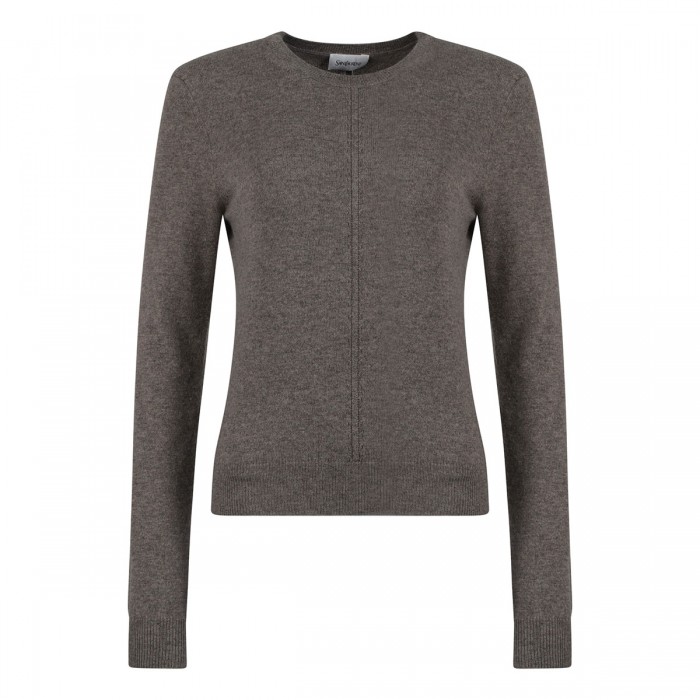 Taupe cashmere sweater