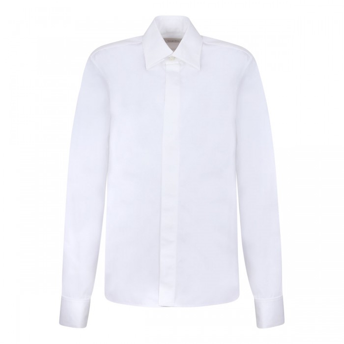 Cotton poplin shirt