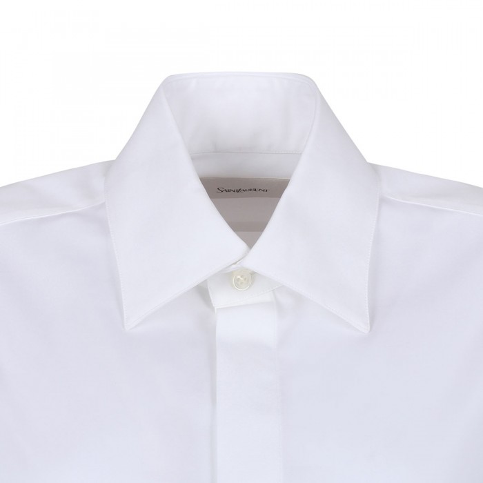 Cotton poplin shirt