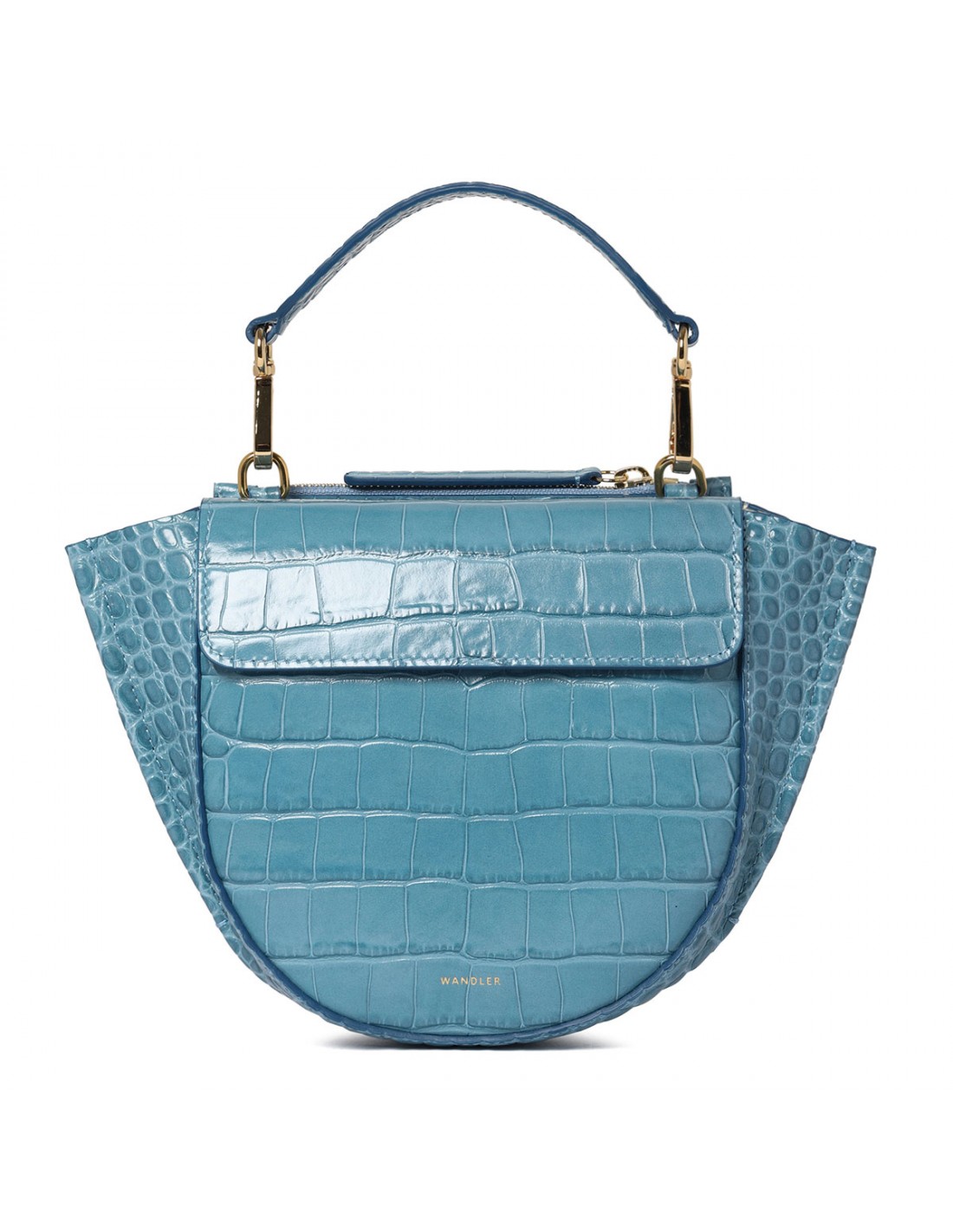 Hortensia mini sky blue bag