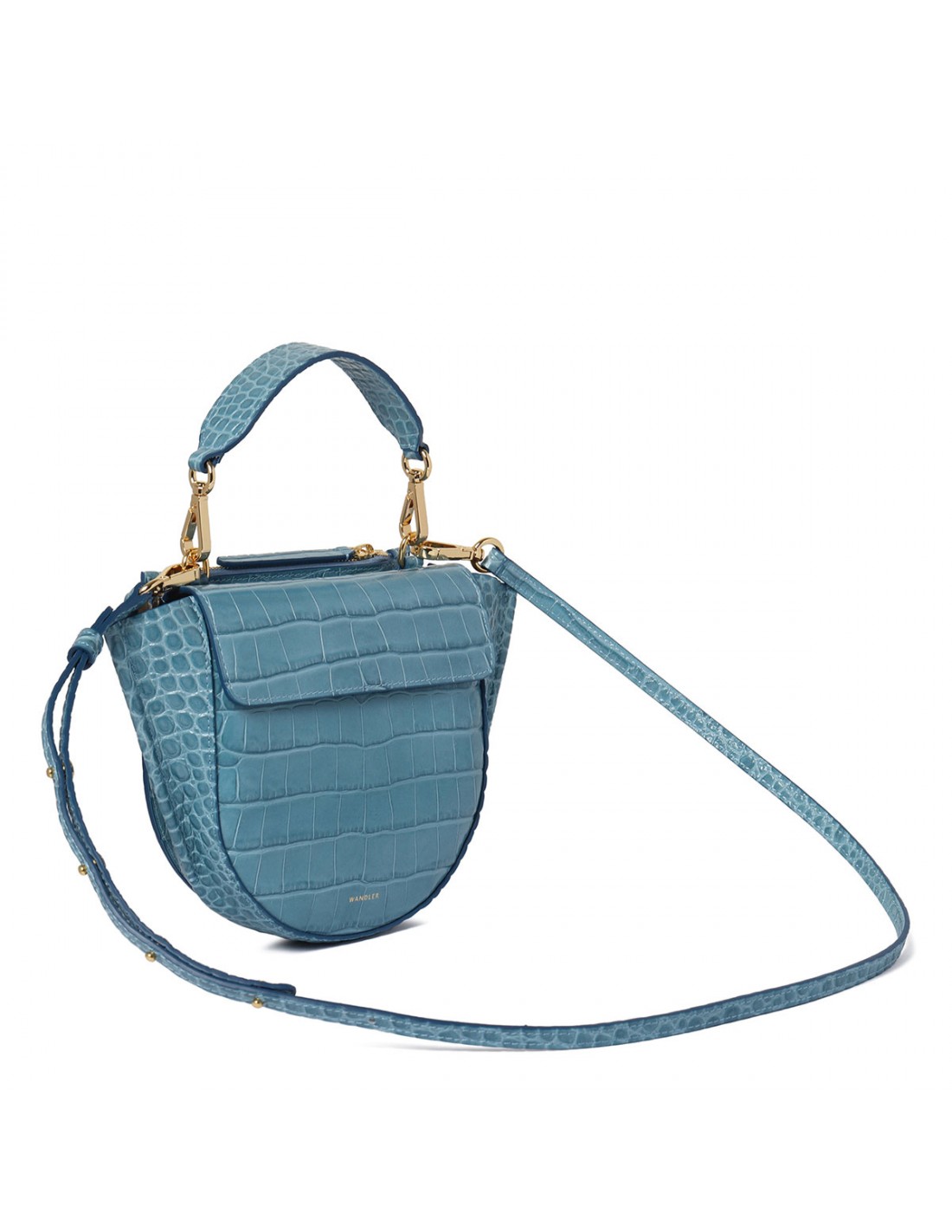 Hortensia mini sky blue bag