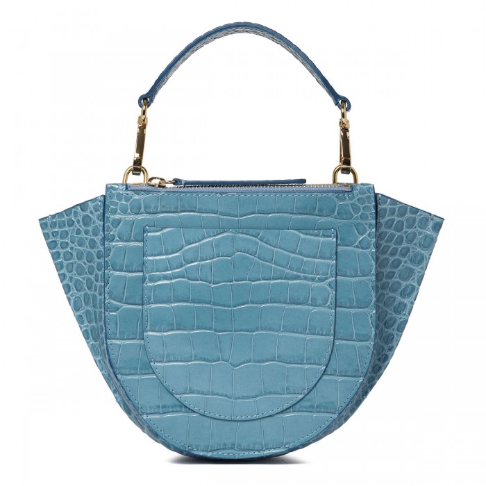 Hortensia mini sky blue bag