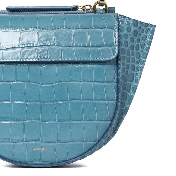 Hortensia mini sky blue bag