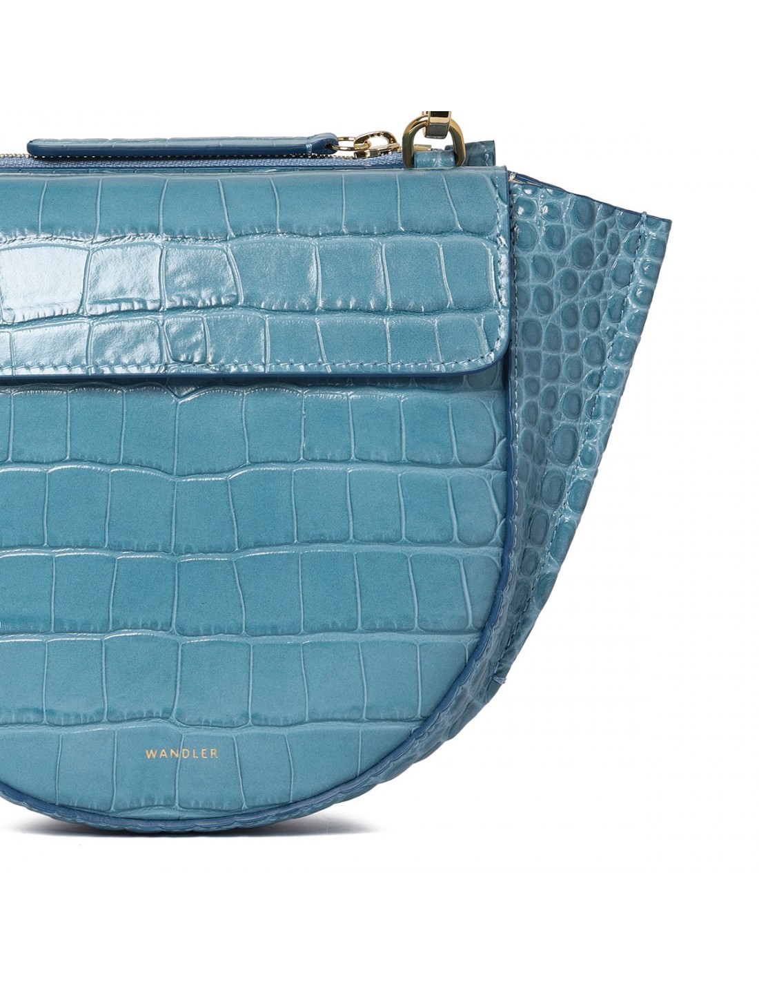 Hortensia mini sky blue bag