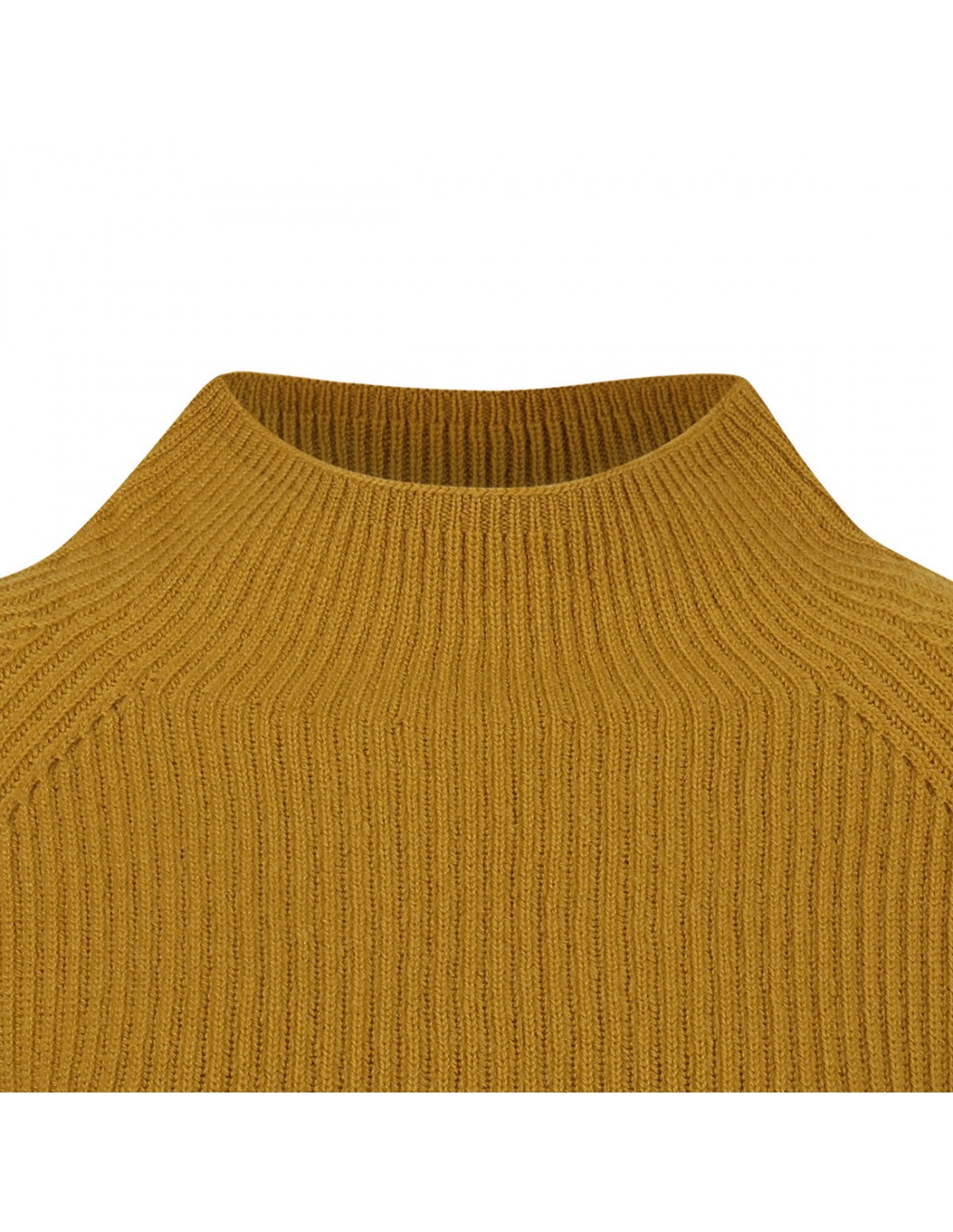 Ribbed-knit wool and cashmere sweater