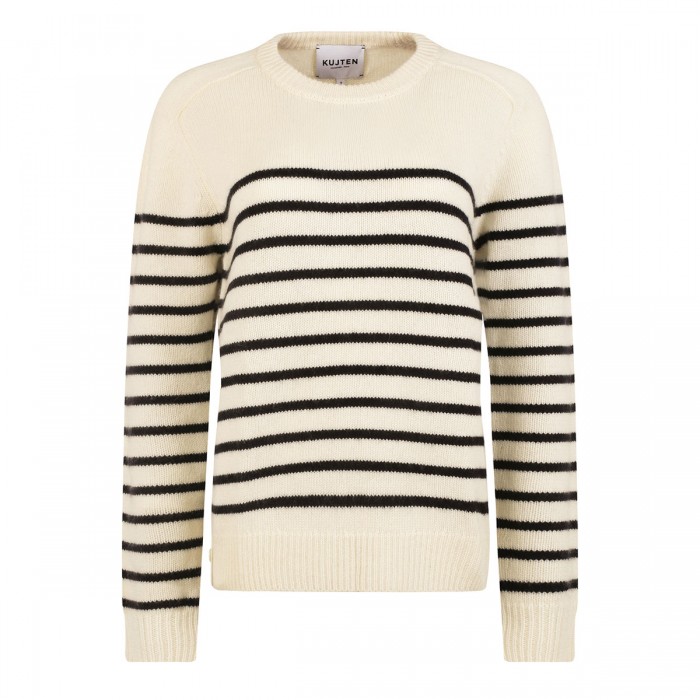 Striped cashmere sweater