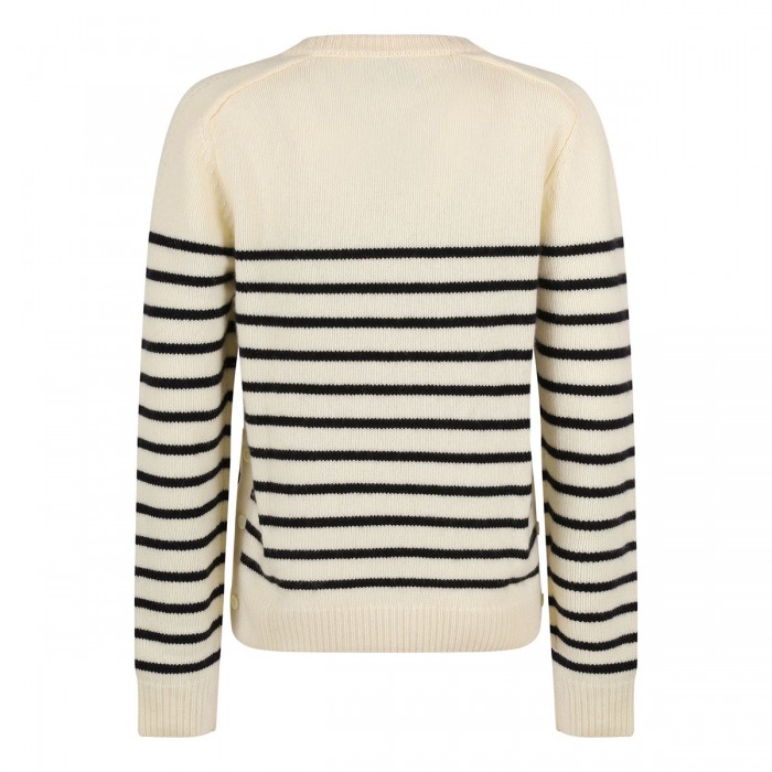 Striped cashmere sweater