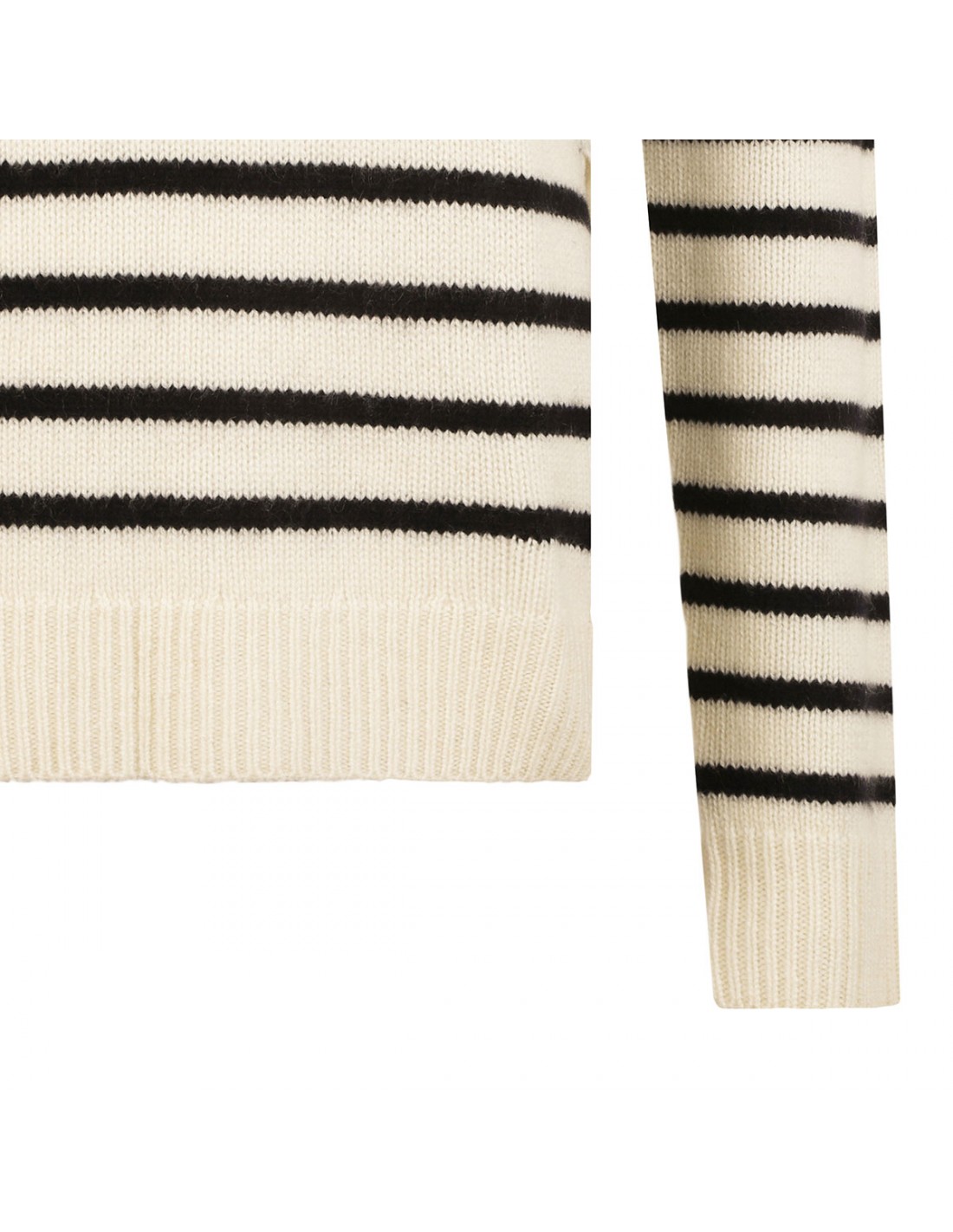 Striped cashmere sweater