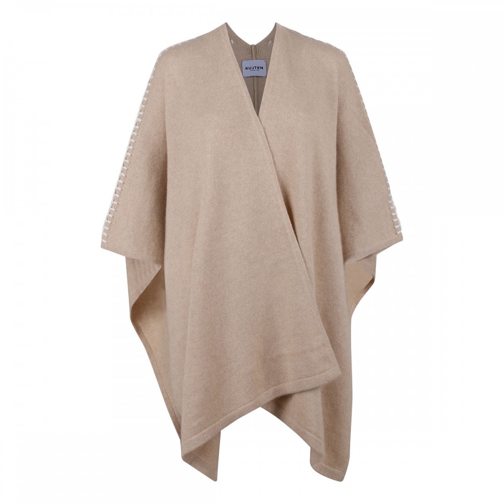 Valya cashmere cape