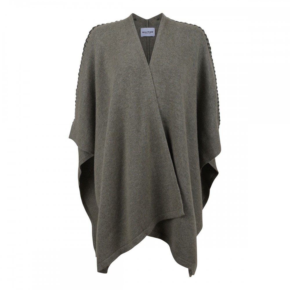 Valya cashmere cape