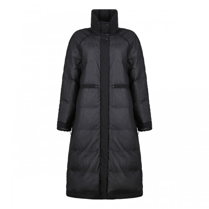 Black down parka coat