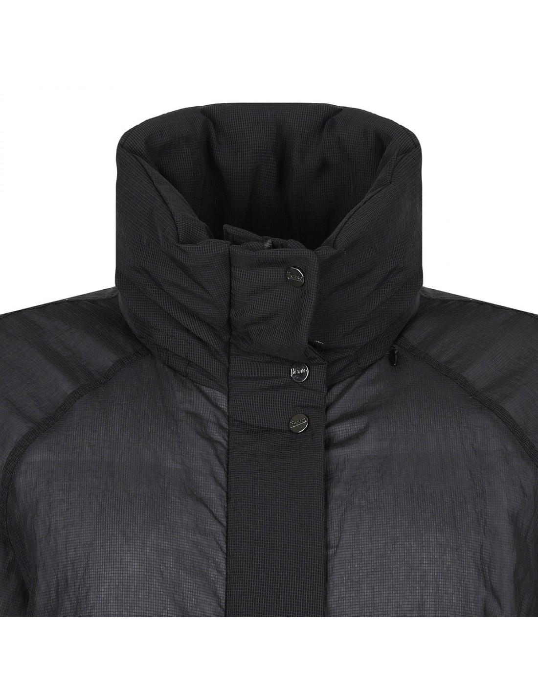 Black down parka coat