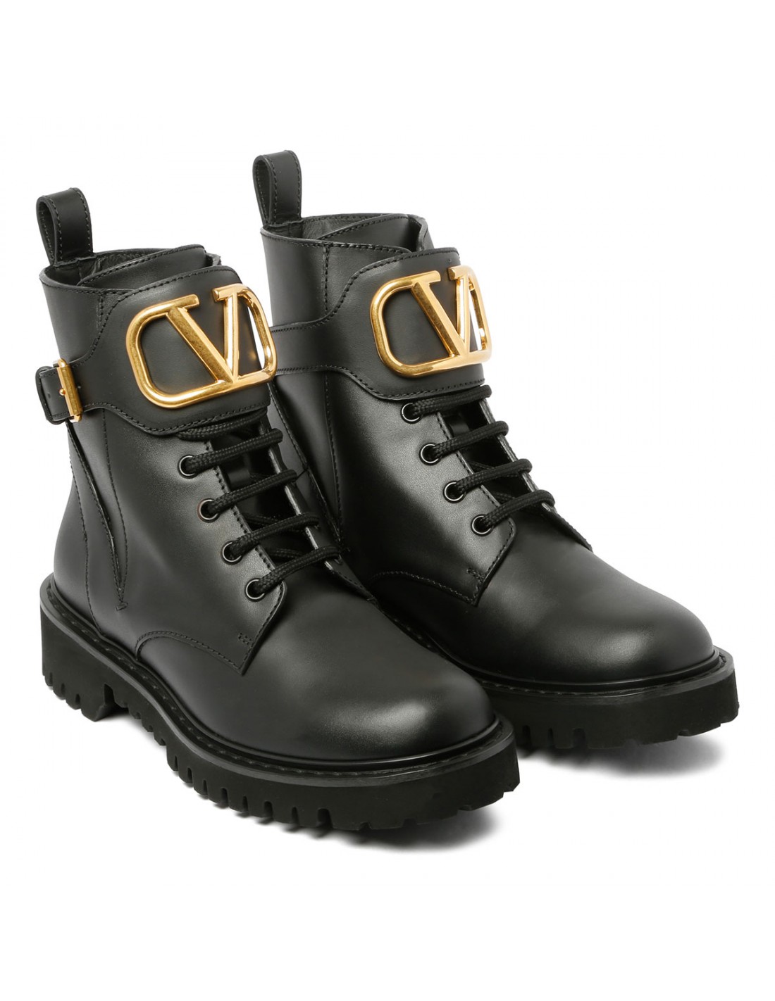 VLogo Signature combat boots