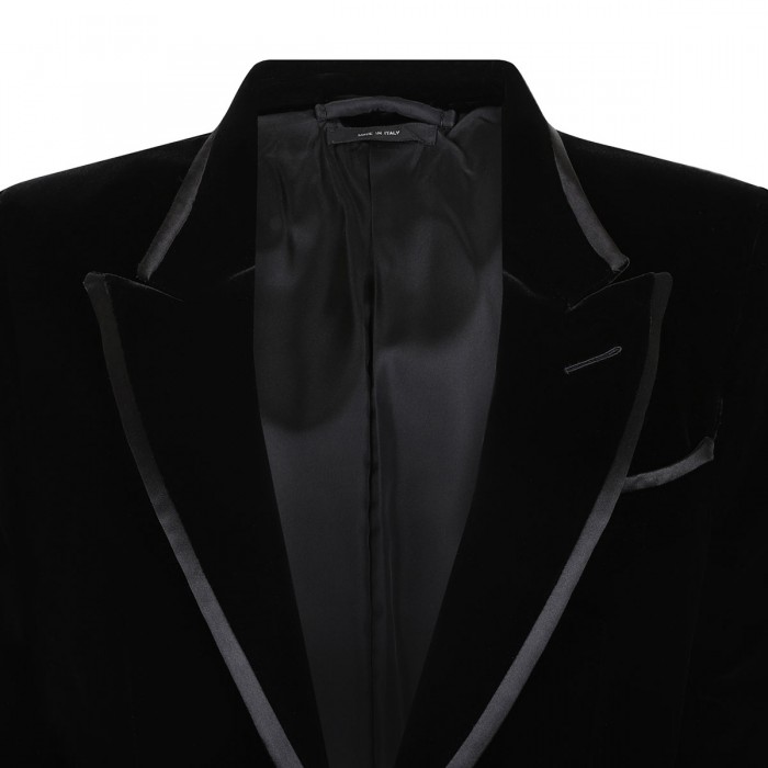 Wallis single-breasted tuxedo jacket