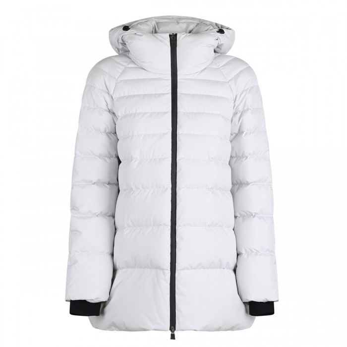 White down A-shaped Laminar jacket