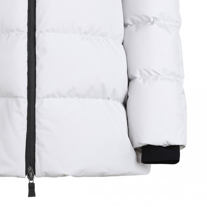 White down A-shaped Laminar jacket