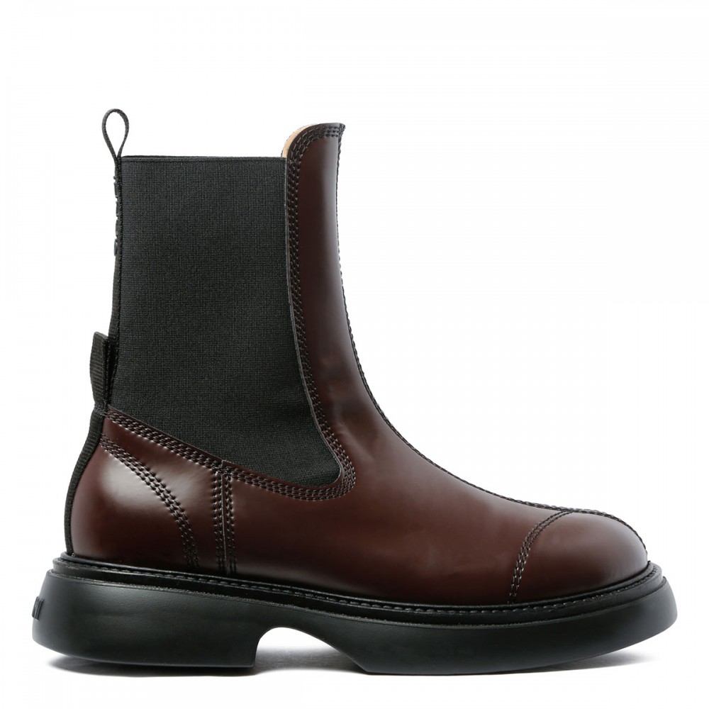 Brown Everyday mid Chelsea boots