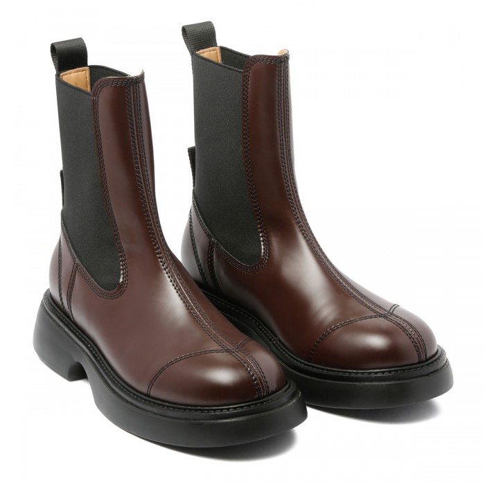 Brown Everyday mid Chelsea boots