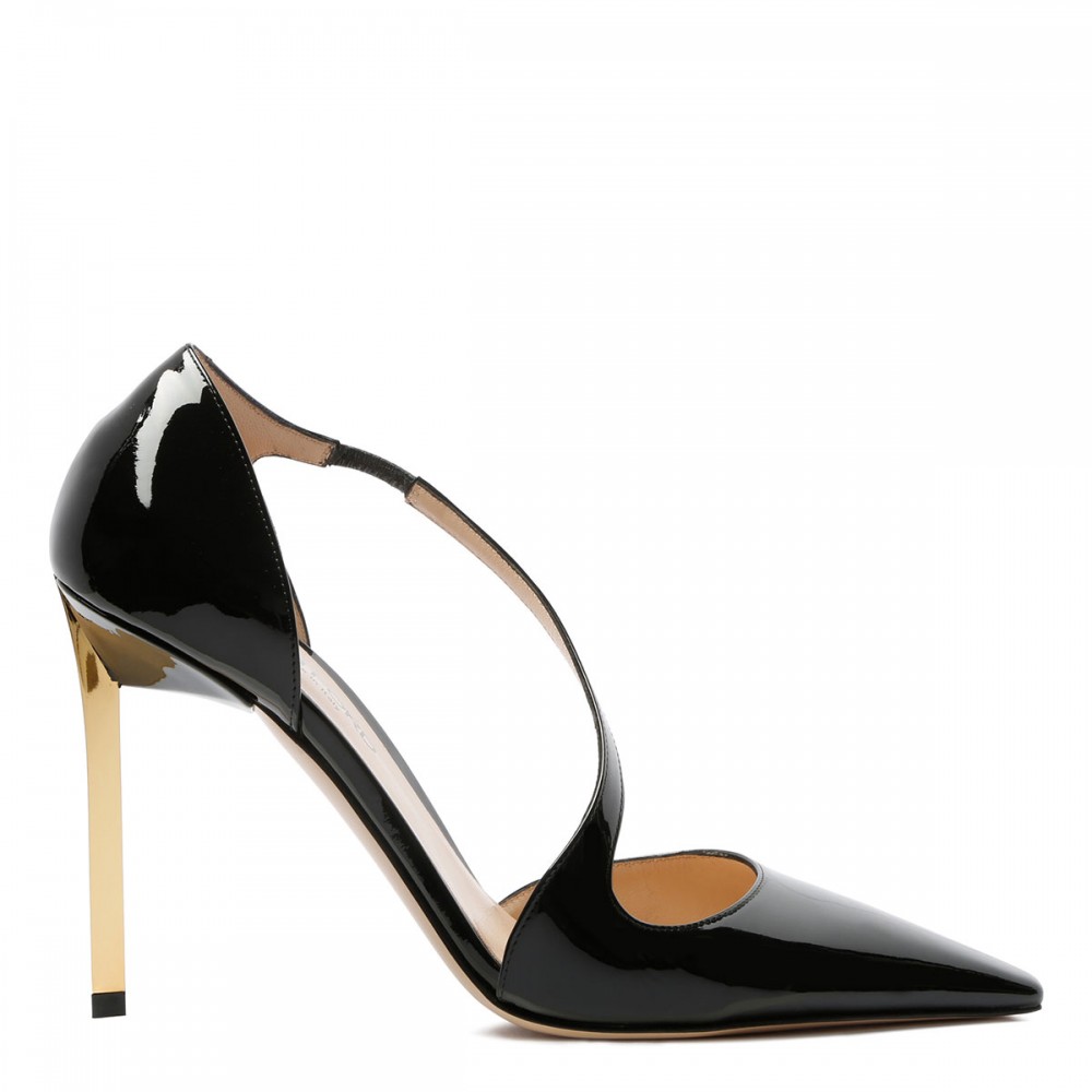 Newton patent leather pumps