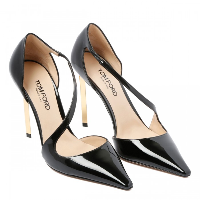 Newton patent leather pumps