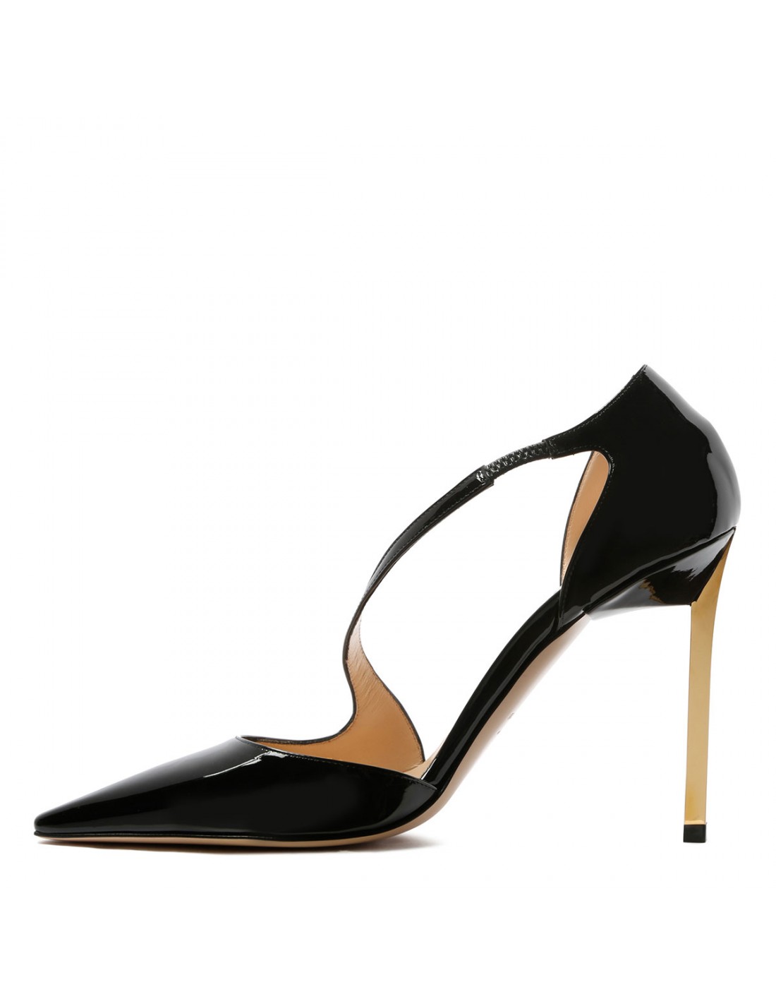 Newton patent leather pumps