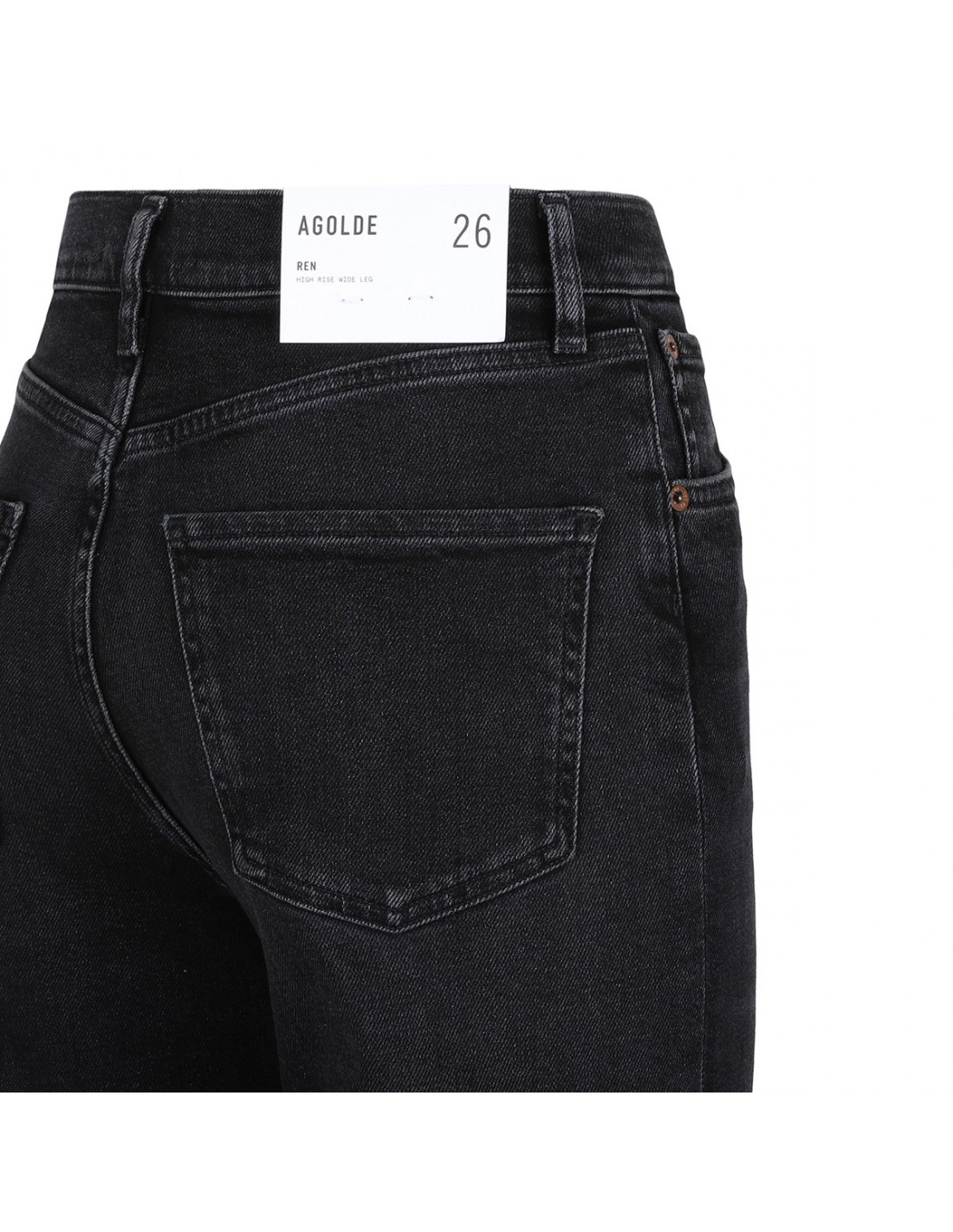 Ren black denim jeans