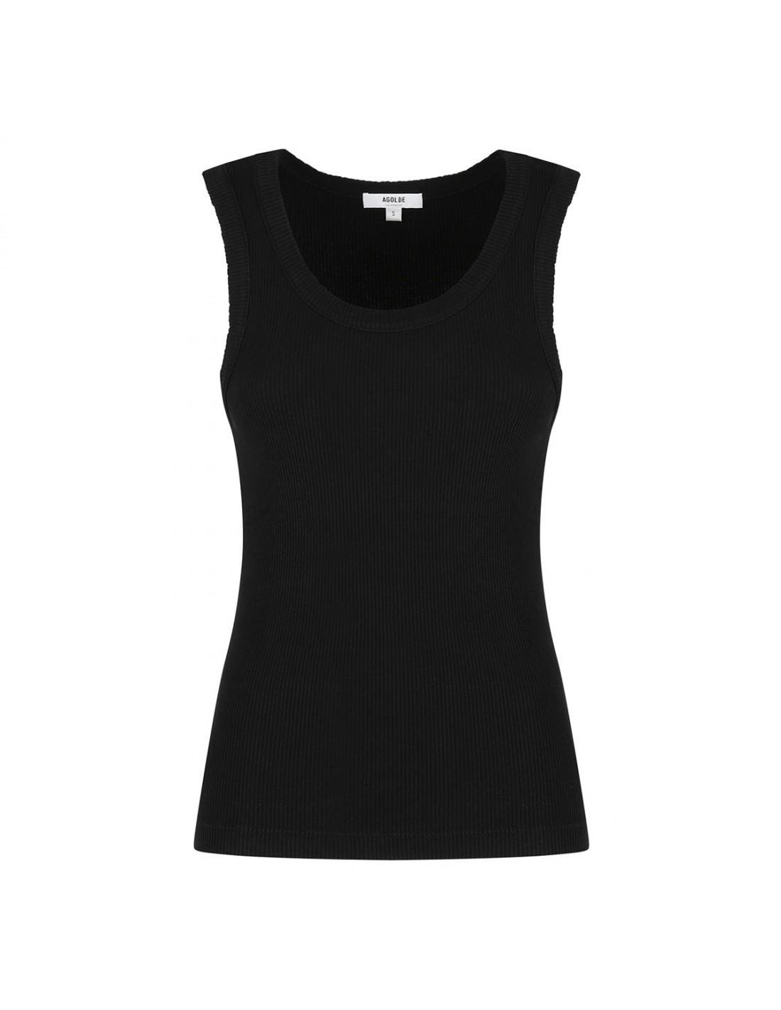 Poppy black tank