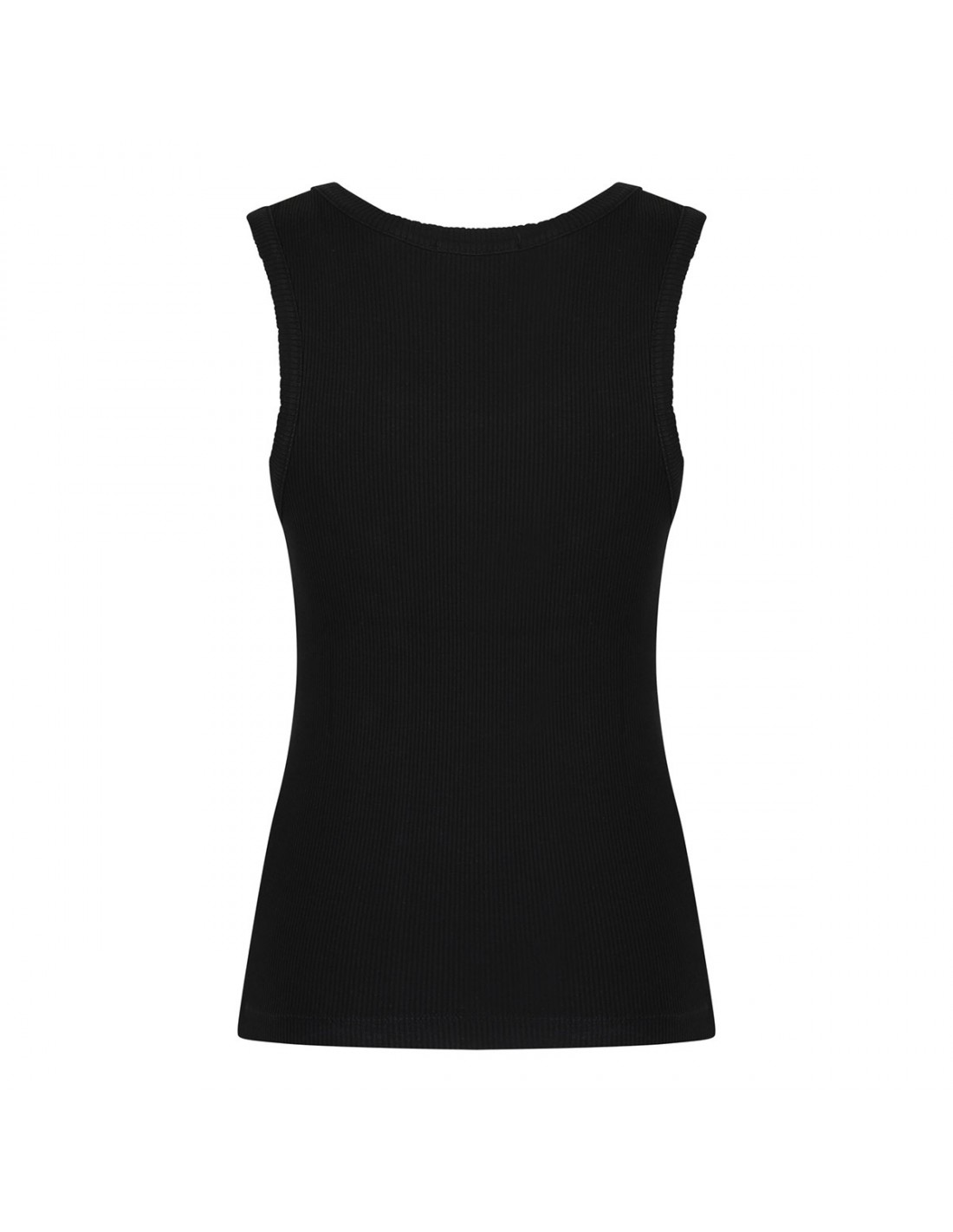 Poppy black tank