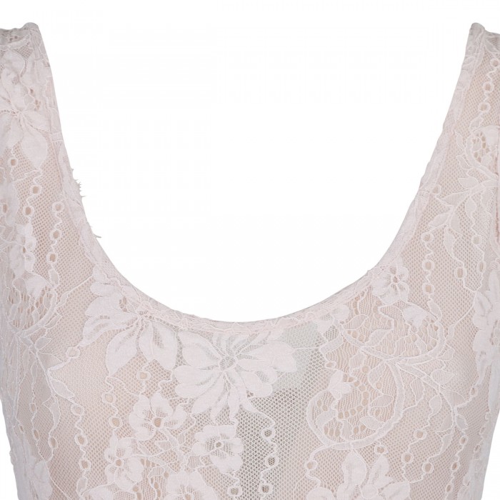 Lace scoop bodysuit