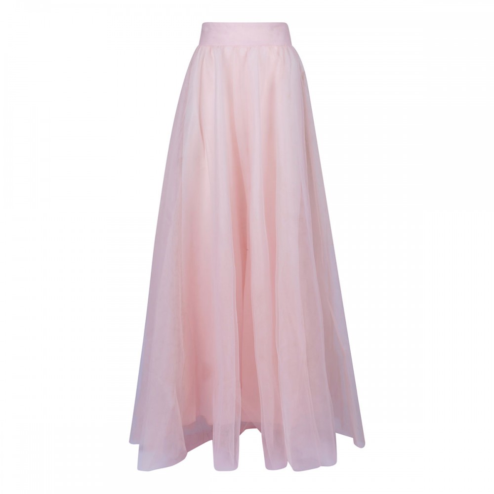 Tulle maxi skirt