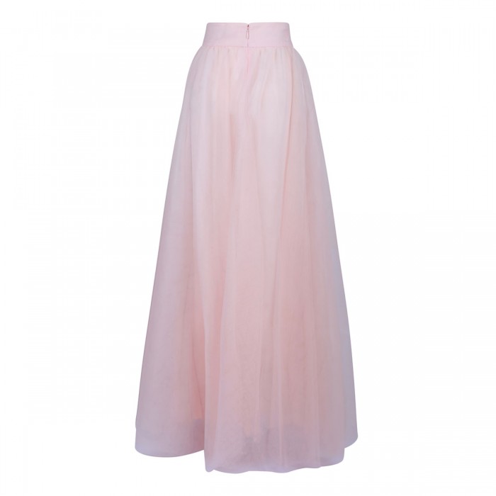 Tulle maxi skirt