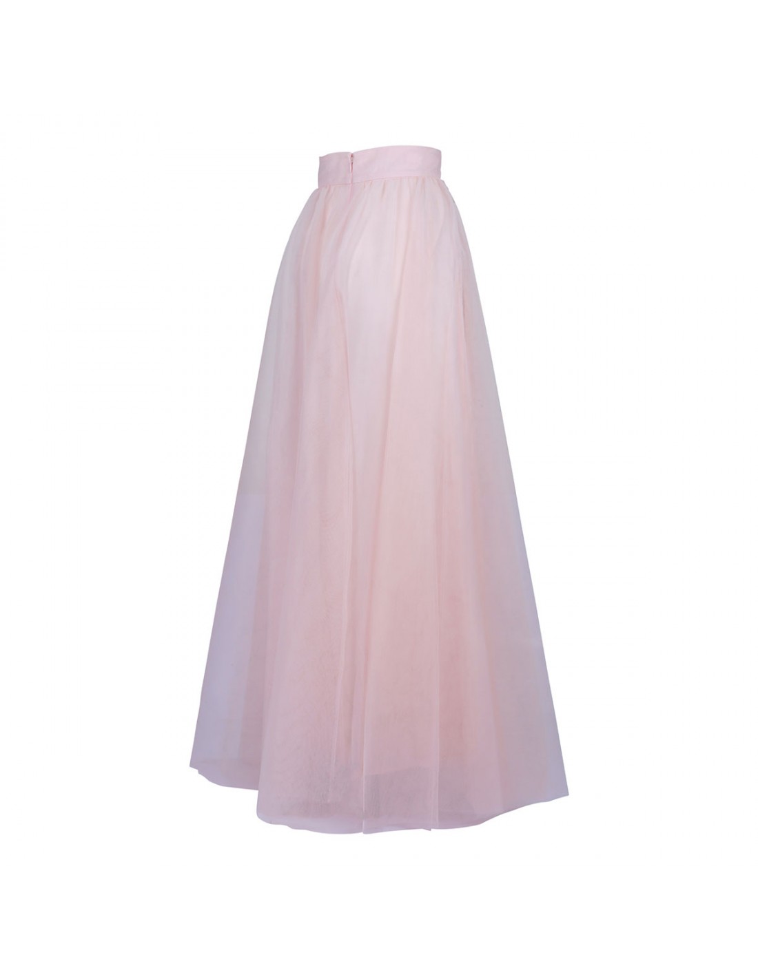 Tulle maxi skirt