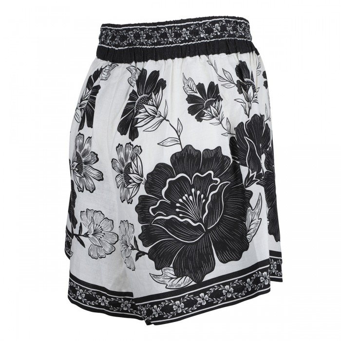 Flower leopards shorts