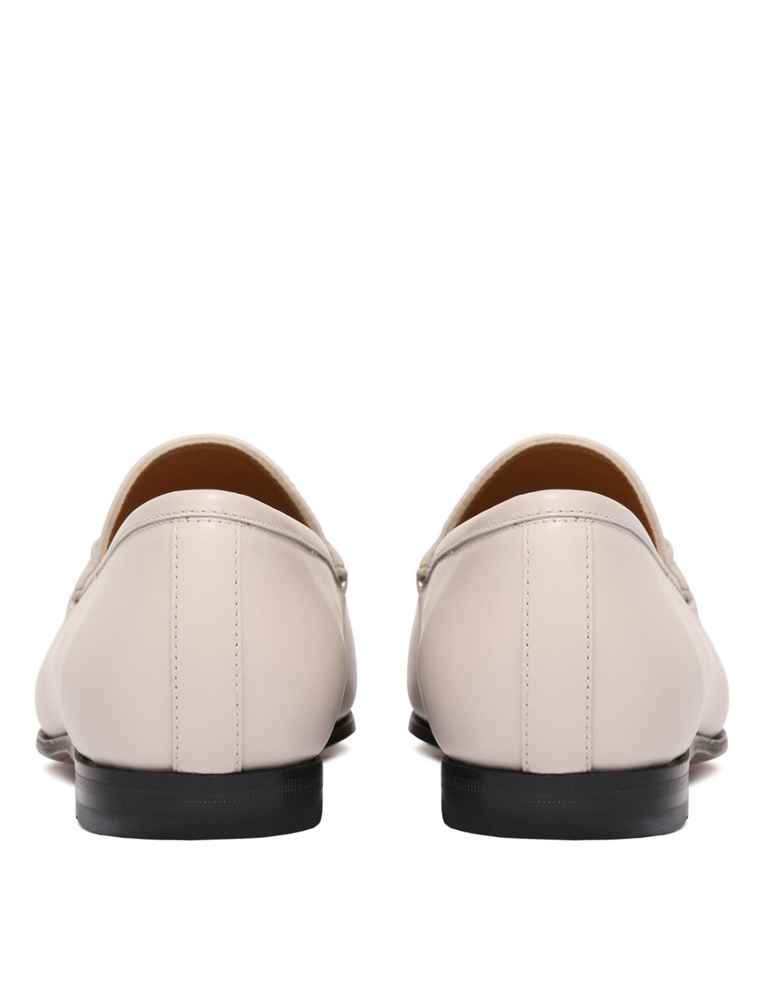 Jordaan light gray loafers