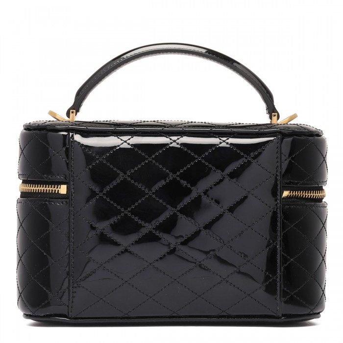 Gaby patent leather vanity bag