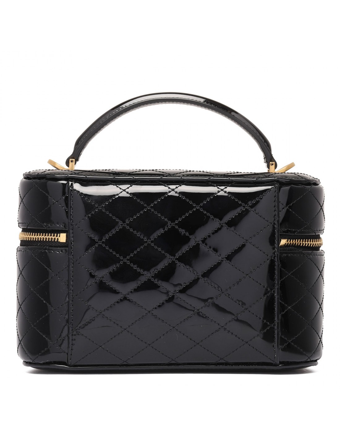 Gaby patent leather vanity bag