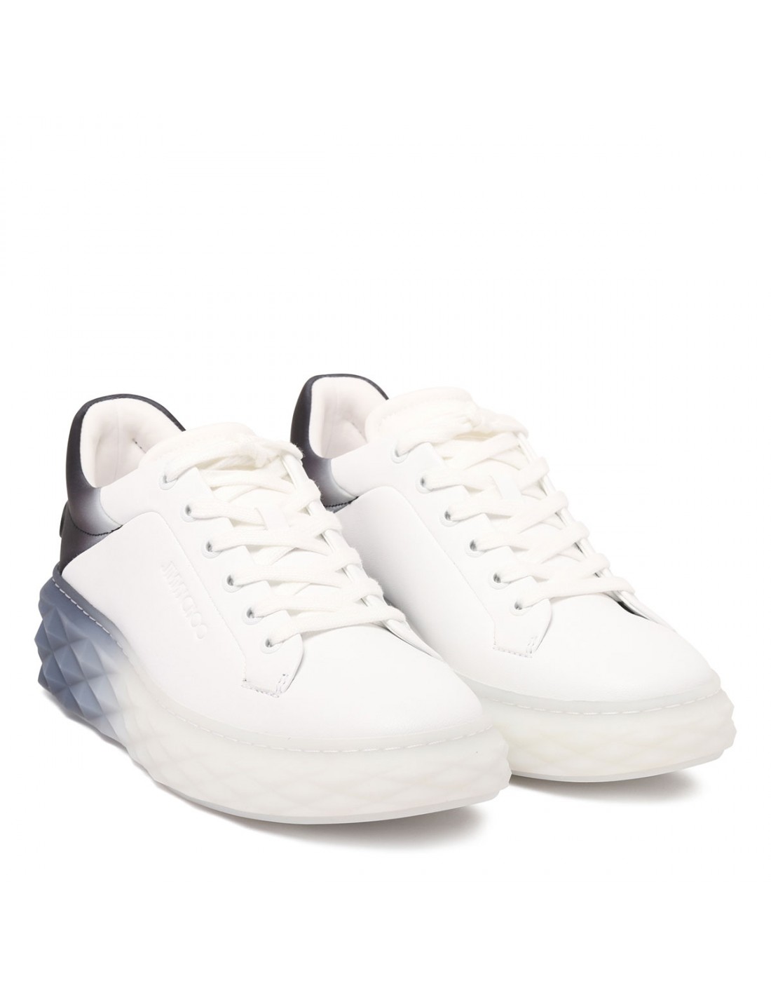 Diamond Maxi leather sneakers