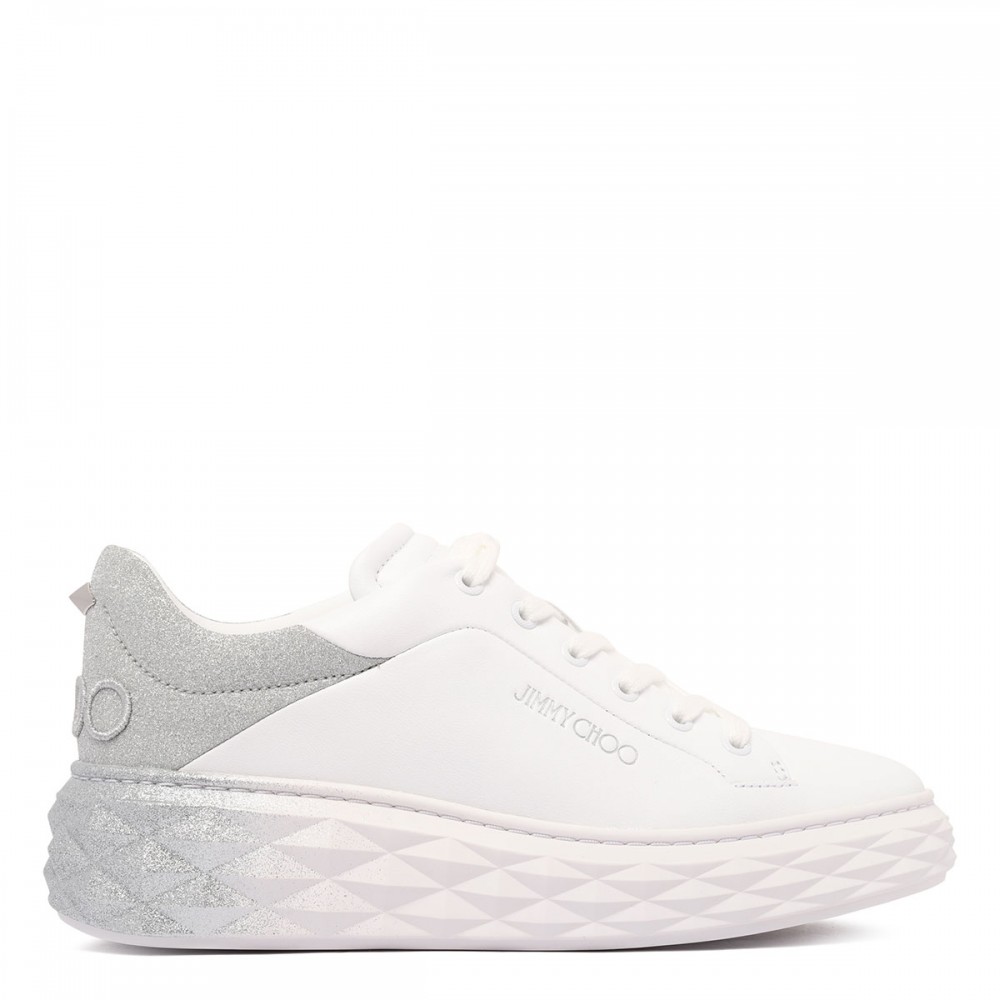 Diamond Maxi leather sneakers