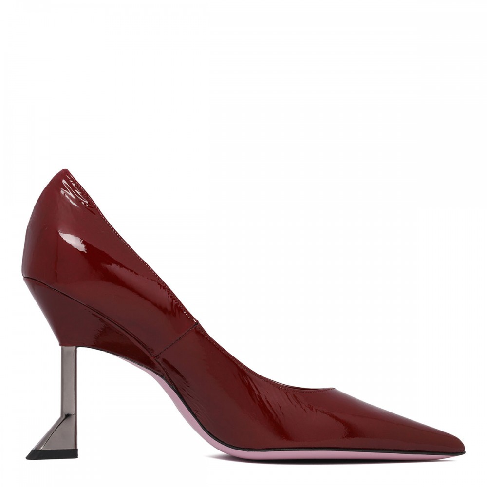 Eva ribes-hue patent pumps