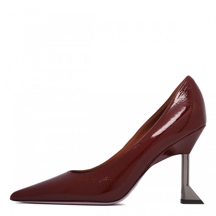 Eva ribes-hue patent pumps