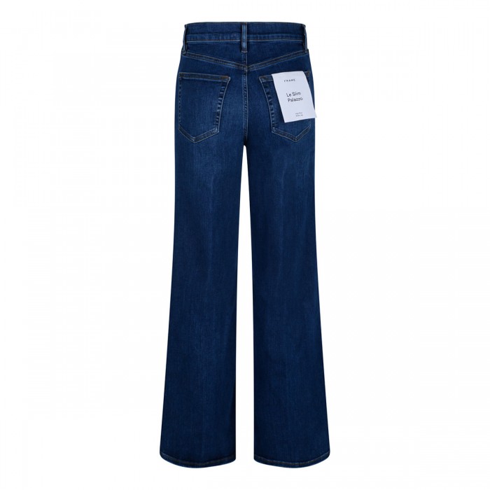 Le Slim Palazzo denim jeans