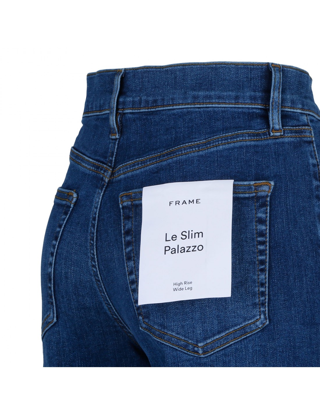 Le Slim Palazzo denim jeans