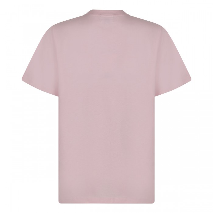 Pink jersey leopard T-shirt