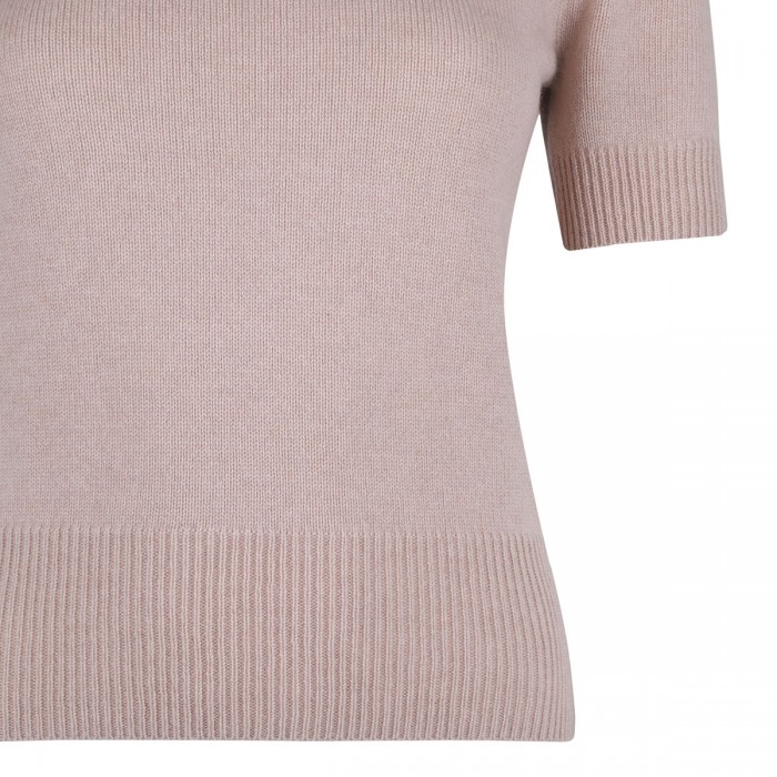 Cashmere gathered sweater