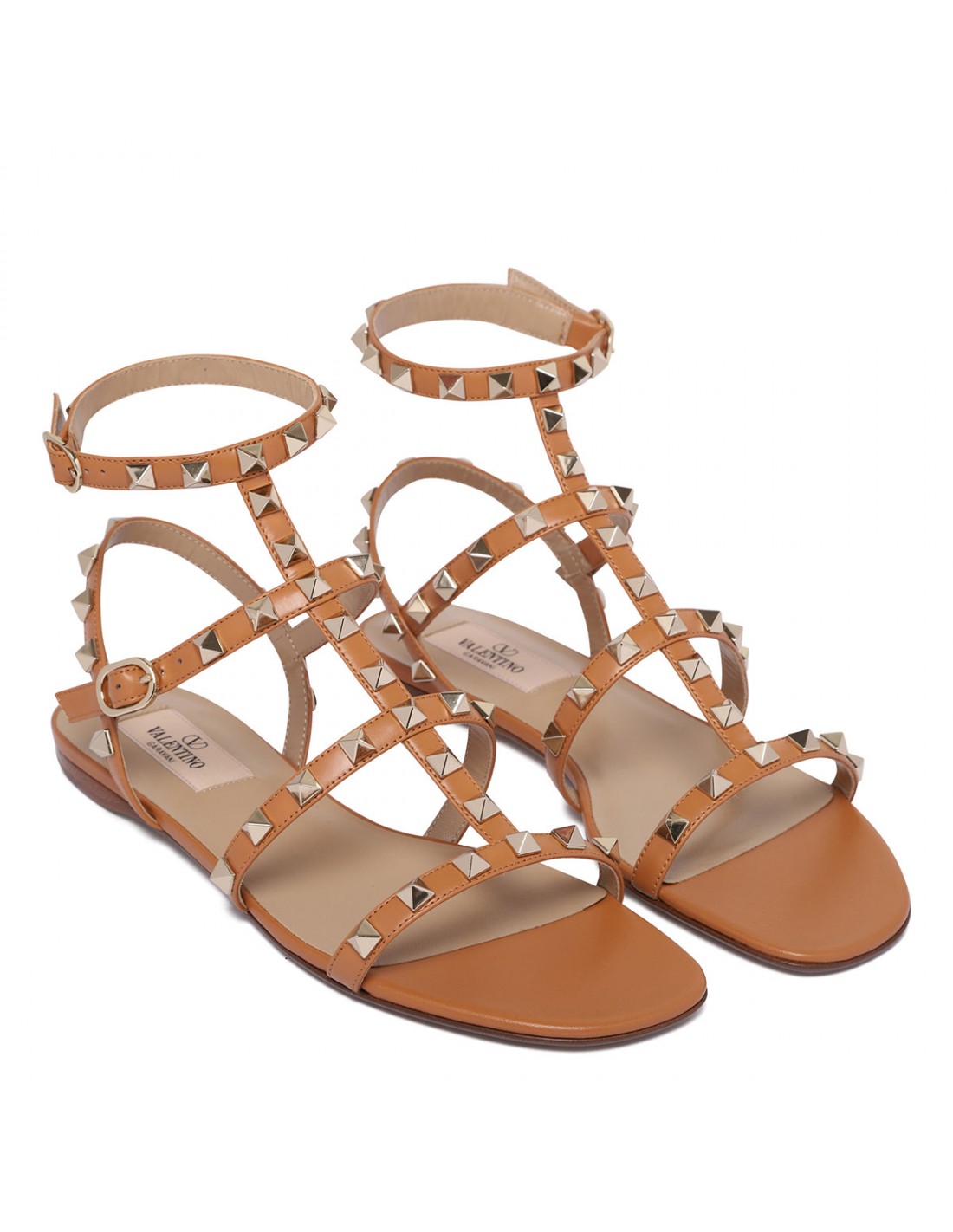 Rockstud flat sandals