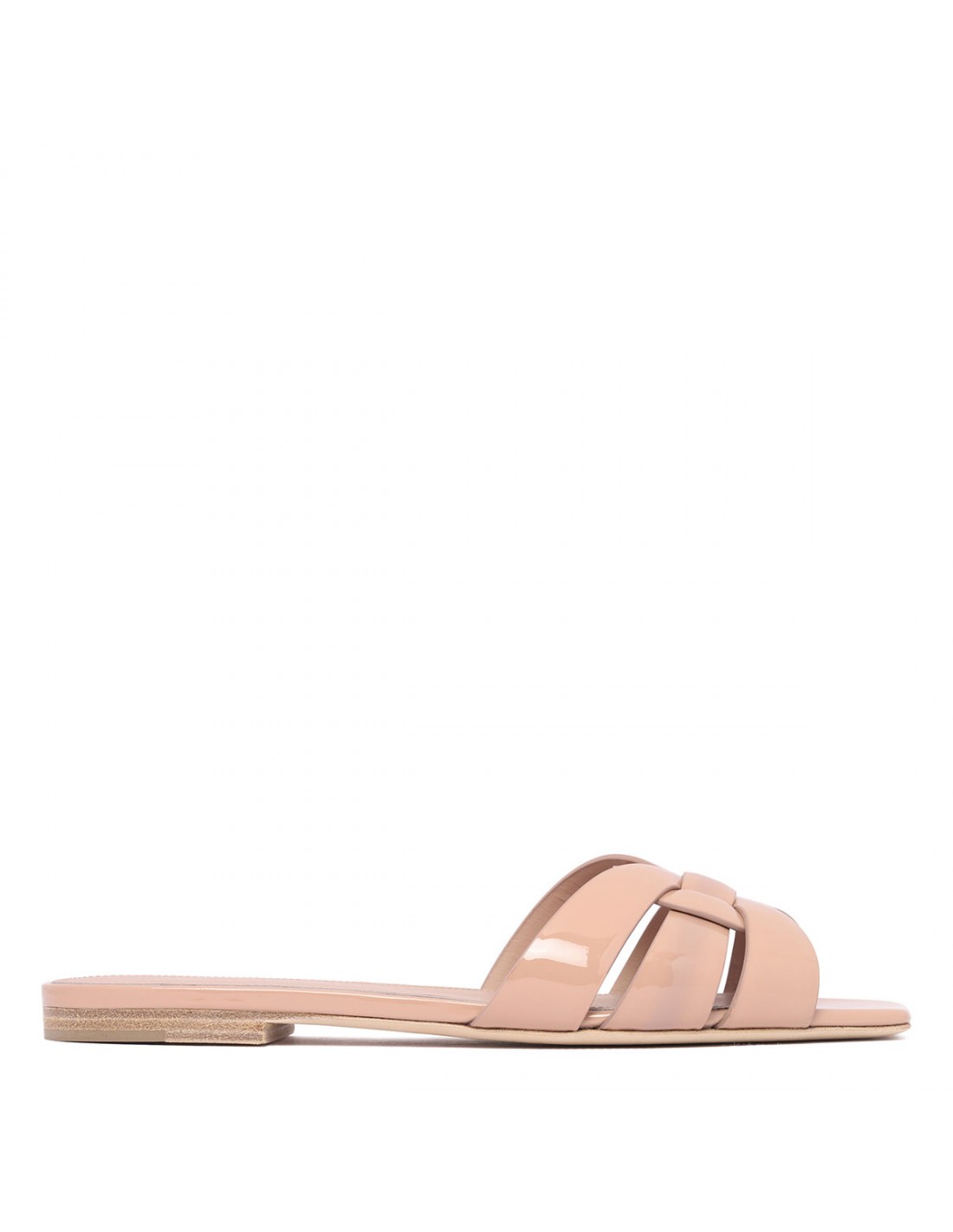 Tribute nude slide sandals