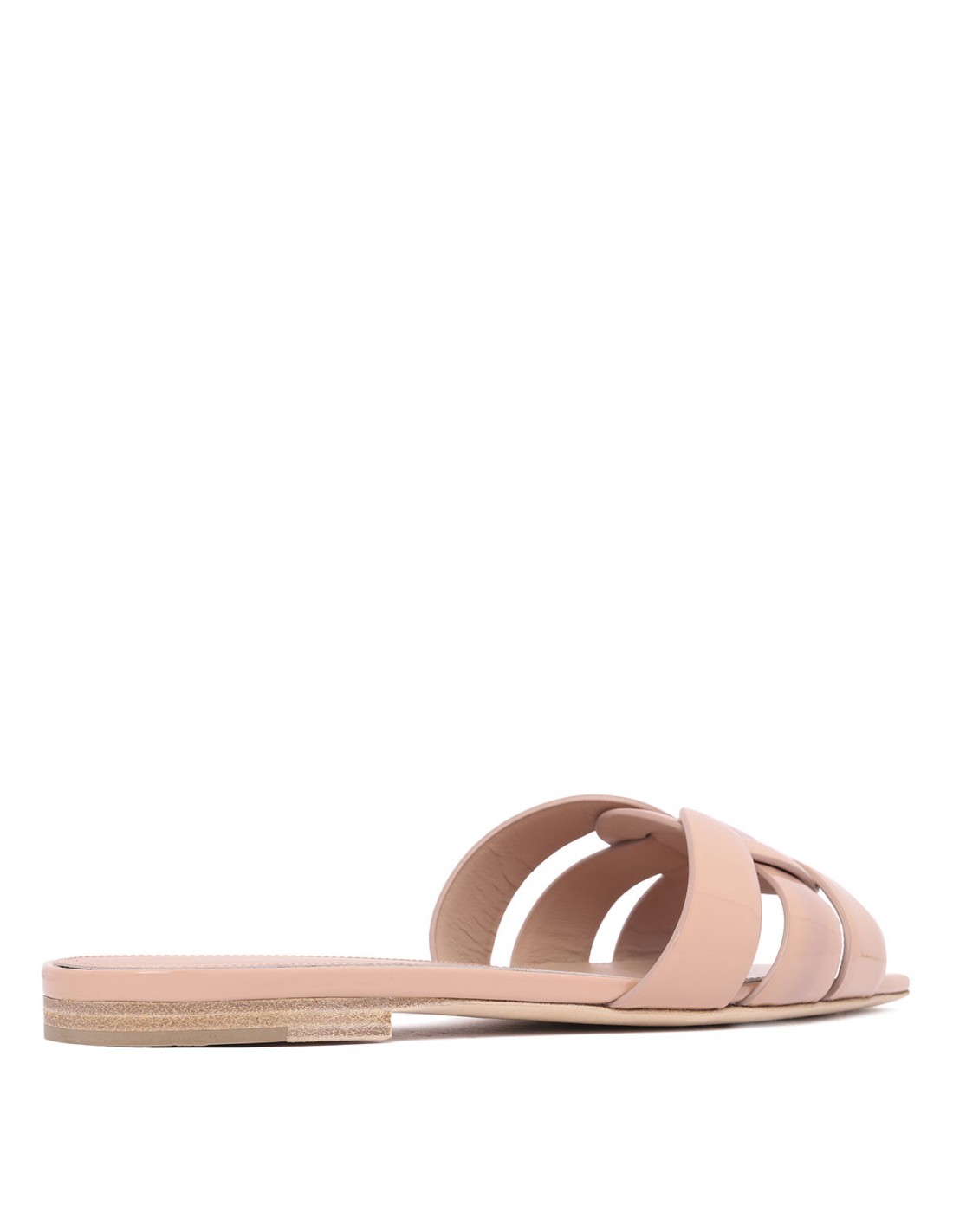 Tribute nude slide sandals