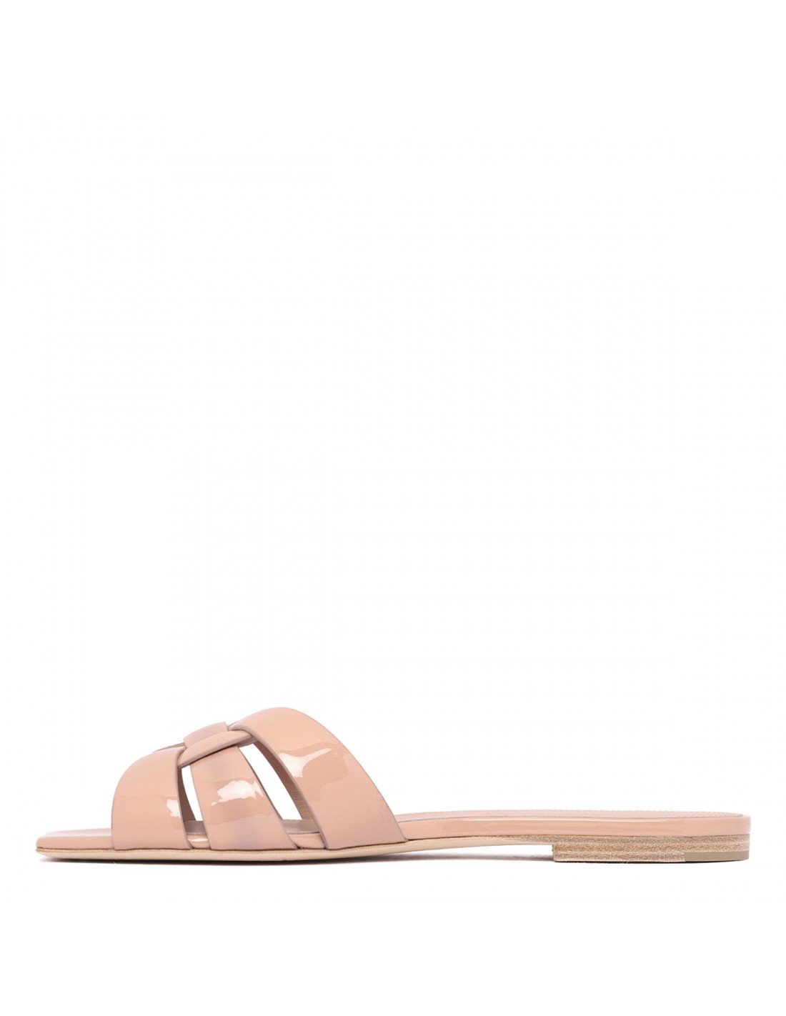 Tribute nude slide sandals