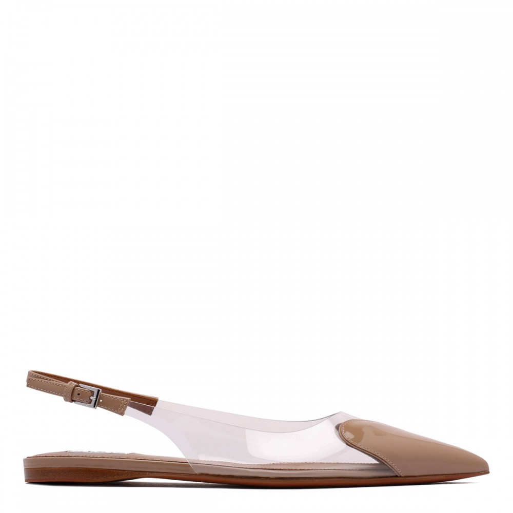 Le cœur flat slingbacks